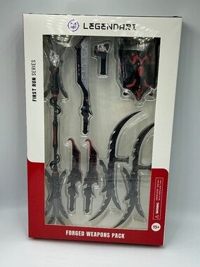 Meta Travelers Legendari Forged Weapons Pack First Run Series New Sealed